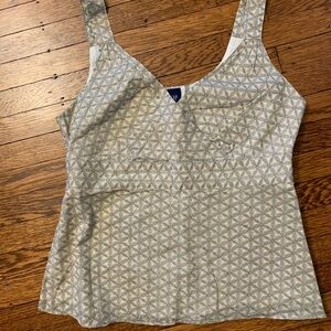 GAP Gray Geometric Women's Camisole